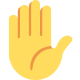Raised hand icon, get started and contribute